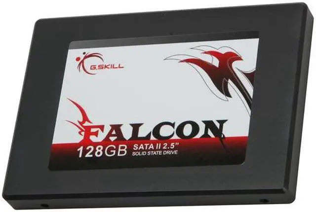 Main image of G.SKILL FALCON 2.5" 128GB SATA II MLC Internal Solid State Drive (SSD) FM-25S2S-128GBF1