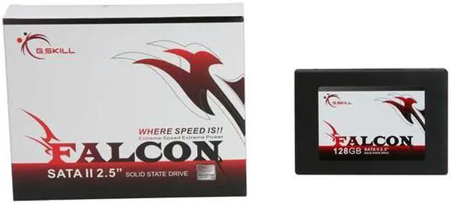 Alt view image 5 of 5 - G.SKILL FALCON 2.5" 128GB SATA II MLC Internal Solid State Drive (SSD) FM-25S2S-128GBF1