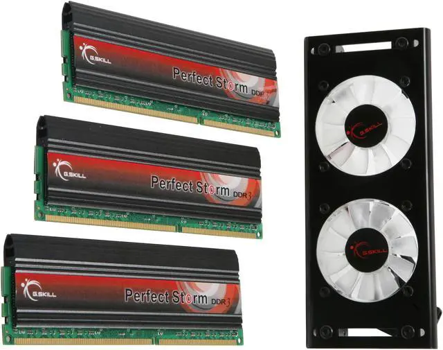 Main image of G.SKILL Perfect Storm 6GB (3 x 2GB) DDR3 2000 (PC3 16000) Desktop Memory Model F3-16000CL8T-6GBPS
