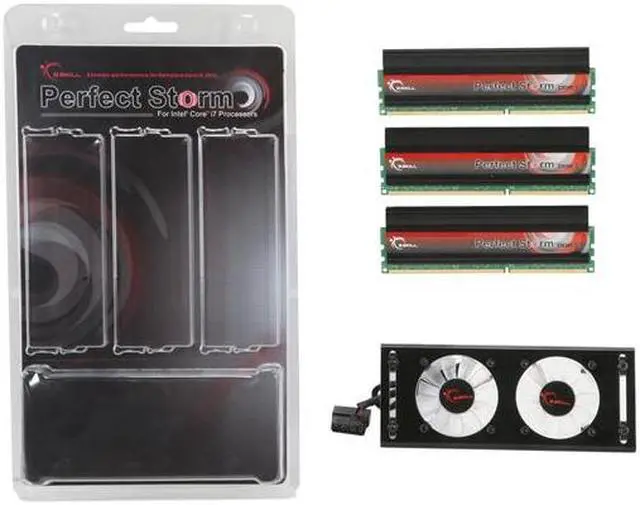 Alt view image 6 of 6 - G.SKILL Perfect Storm 6GB (3 x 2GB) DDR3 2000 (PC3 16000) Desktop Memory Model F3-16000CL8T-6GBPS