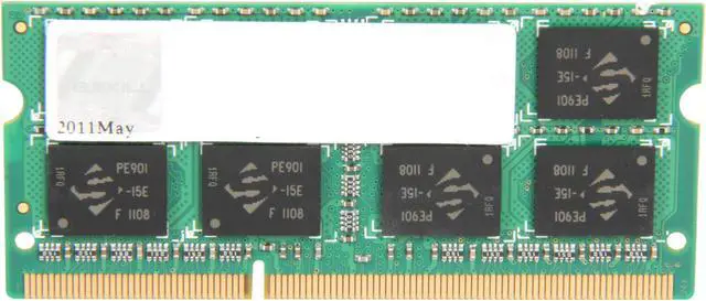 Main image of G.SKILL 4GB 204-Pin DDR3 SO-DIMM DDR3 1066 (PC3 8500) Laptop Memory Model F3-8500CL7S-4GBSQ