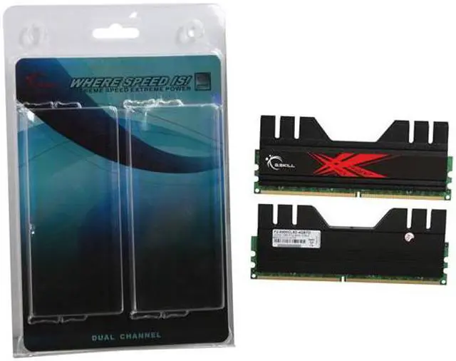 Alt view image 3 of 3 - G.SKILL Trident 4GB (2 x 2GB) DDR2 1066 (PC2 8500) Desktop Memory Model F2-8500CL5D-4GBTD