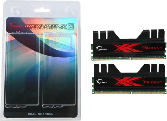 Alt view image 3 of 3 - G.SKILL Trident 4GB (2 x 2GB) DDR2 1200 (PC2 9600) Desktop Memory Model F2-9600CL5D-4GBTD