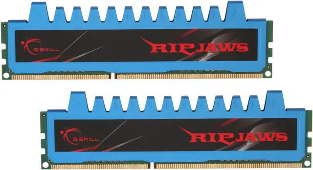 Main image of G.SKILL Ripjaws Series 4GB (2 x 2GB) DDR3 1333 (PC3 10666) Desktop Memory Model F3-10666CL8D-4GBRM