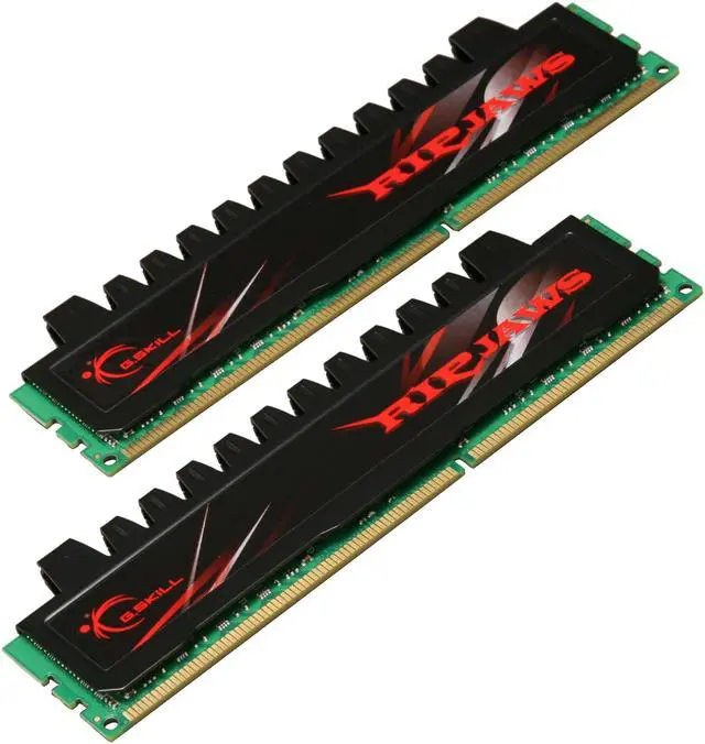Main image of G.SKILL Ripjaws Series 4GB (2 x 2GB) DDR3 1866 (PC3 15000) Desktop Memory Model F3-15000CL9D-4GBRH