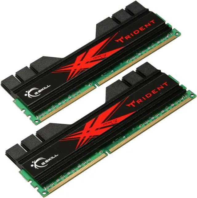 Main image of G.SKILL Trident 4GB (2 x 2GB) DDR3 2000 (PC3 16000) Desktop Memory Model F3-16000CL9D-4GBTD