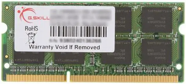 Alt view image 9 of 11 - G.SKILL 4GB DDR3 1333 (PC3 10666) Memory for Apple Model FA-10666CL9S-4GBSQ