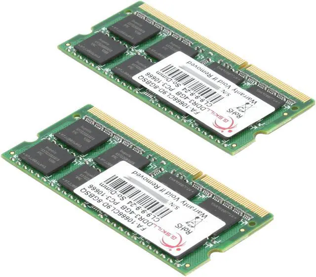 Alt view image 5 of 11 - G.SKILL 8GB (2 x 4GB) DDR3 1333 (PC3 10666) Memory for Apple Model FA-10666CL9D-8GBSQ