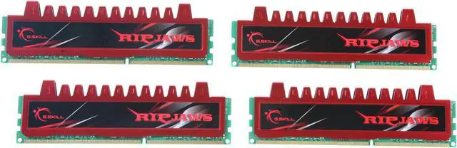 Main image of G.SKILL Ripjaws Series 16GB (4 x 4GB) DDR3 1066 (PC3 8500) Desktop Memory Model F3-8500CL7Q-16GBRL
