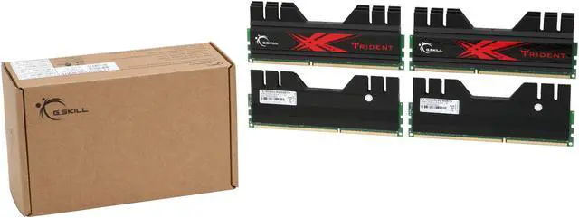 Alt view image 3 of 3 - G.SKILL Trident 8GB (4 x 2GB) DDR3 2000 (PC3 16000) Desktop Memory Model F3-16000CL9Q-8GBTD