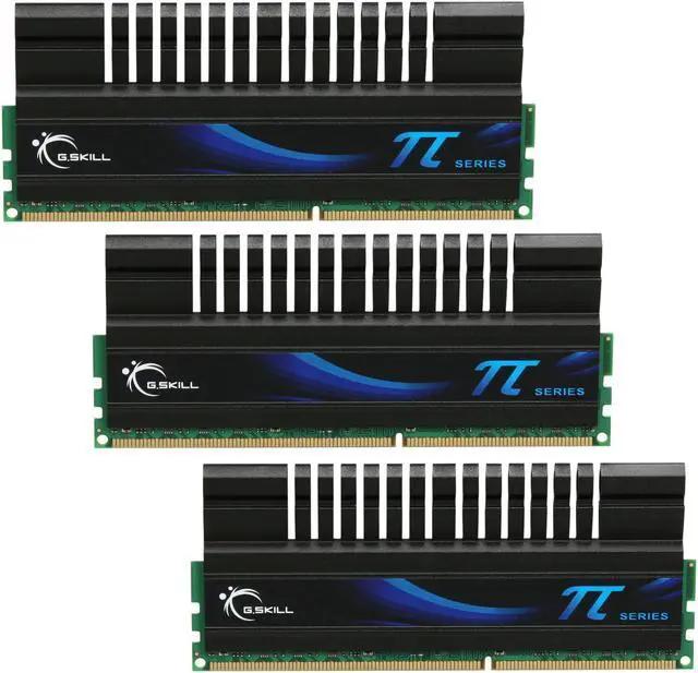 Main image of G.SKILL PI Series 6GB (3 x 2GB) DDR3 1600 (PC3 12800) Desktop Memory Model F3-12800CL7T-6GBPI