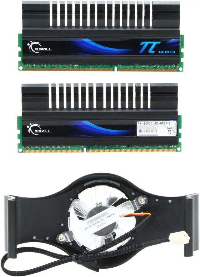 Alt view image 2 of 3 - G.SKILL PIS Series 4GB (2 x 2GB) DDR3 2000 (PC3 16000) Desktop Memory Model F3-16000CL6D-4GBPIS