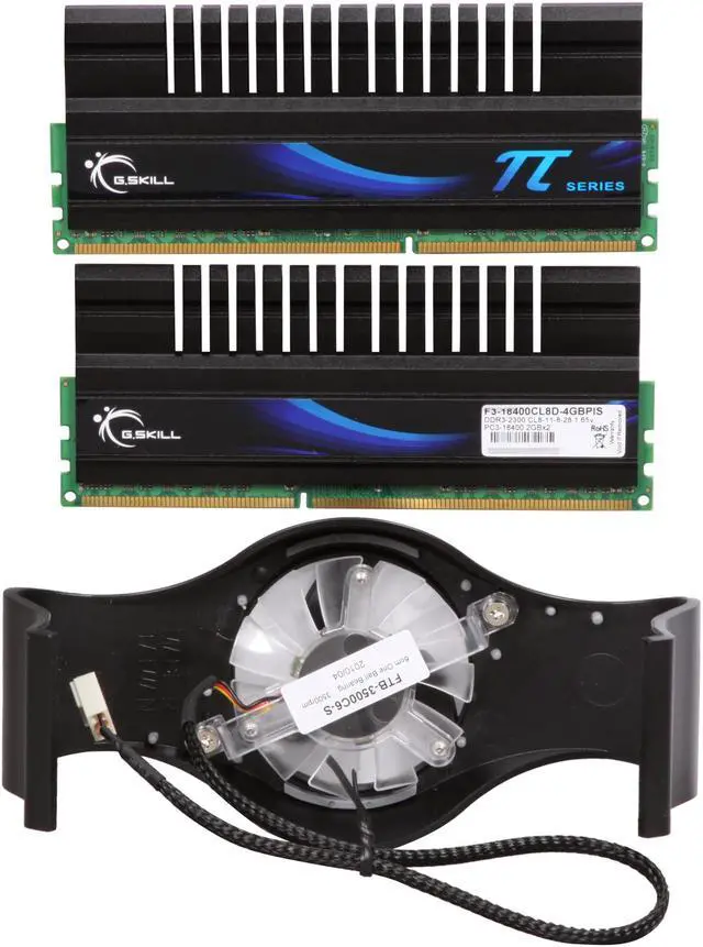 Alt view image 2 of 3 - G.SKILL PIS Series 4GB (2 x 2GB) DDR3 2300 (PC3 18400) Desktop Memory Model F3-18400CL8D-4GBPIS