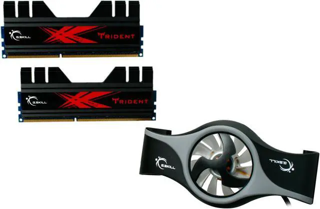 Main image of G.SKILL Trident+Turbulence 2GB (2 x 1GB) DDR3 2133 (PC3 17066) Desktop Memory Model F3-17066CL9D-2GBTDS