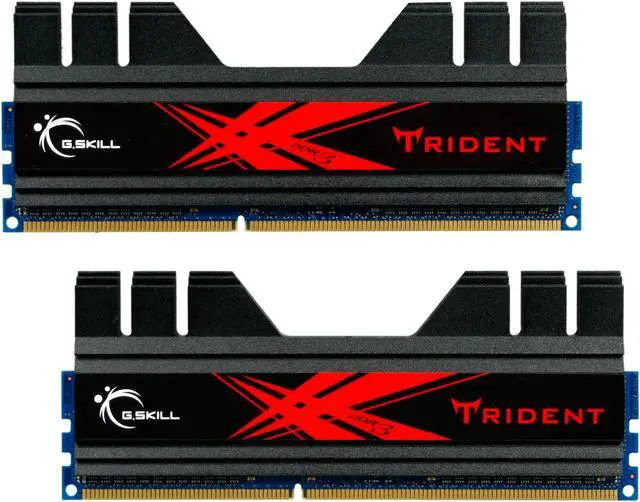 Alt view image 2 of 4 - G.SKILL Trident+Turbulence 2GB (2 x 1GB) DDR3 2133 (PC3 17066) Desktop Memory Model F3-17066CL9D-2GBTDS