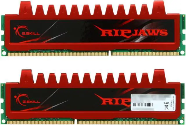 Alt view image 2 of 3 - G.SKILL Ripjaws Series 24GB (6 x 4GB) DDR3 1600 (PC3 12800) Desktop Memory Model F3-12800CL9T2-24GBRL