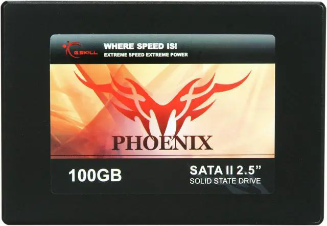 Alt view image 2 of 5 - G.SKILL Phoenix Series 2.5" 100GB SATA II MLC Internal Solid State Drive (SSD) FM-25S2S-100GBP1