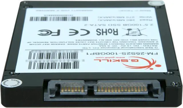 Alt view image 3 of 5 - G.SKILL Phoenix Series 2.5" 100GB SATA II MLC Internal Solid State Drive (SSD) FM-25S2S-100GBP1