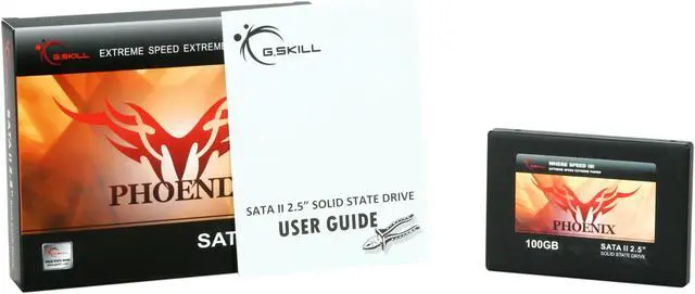 Alt view image 5 of 5 - G.SKILL Phoenix Series 2.5" 100GB SATA II MLC Internal Solid State Drive (SSD) FM-25S2S-100GBP1