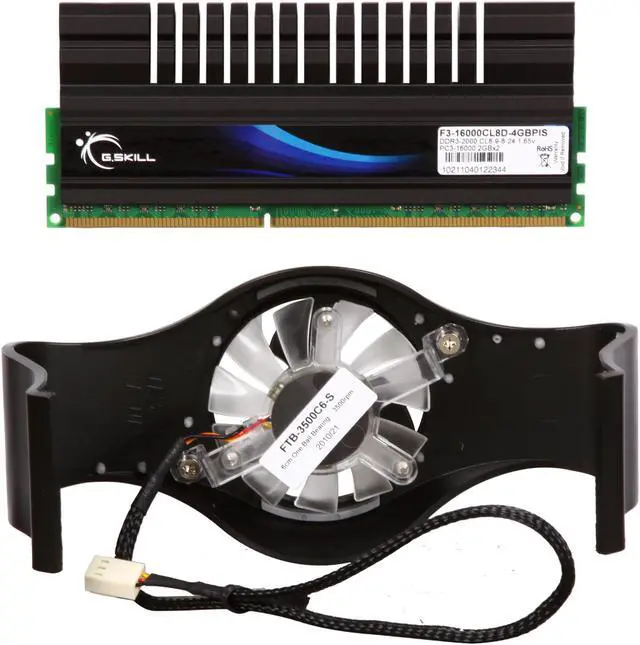 Alt view image 2 of 4 - G.SKILL PIS 4GB (2 x 2GB) DDR3 2000 (PC3 16000) Desktop Memory Model F3-16000CL8D-4GBPIS