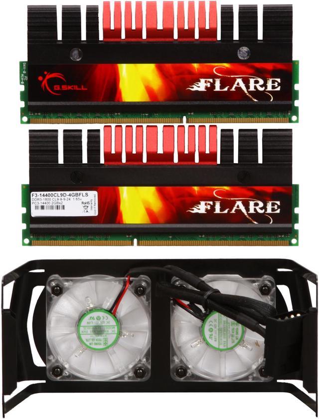 G.SKILL Flare 4GB (2 x 2GB) DDR3 1800 (PC3 14400) Desktop Memory