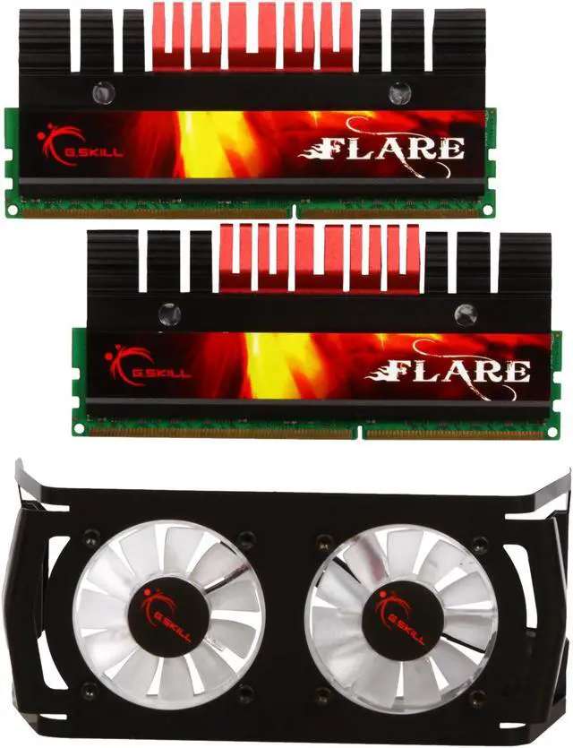 Main image of G.SKILL Flare 4GB (2 x 2GB) DDR3 2000 (PC3 16000) Desktop Memory Model F3-16000CL7D-4GBFLS