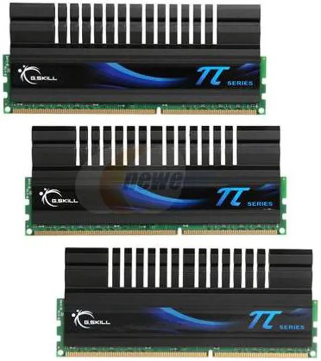Alt view image 2 of 4 - G.SKILL PI + Turbulence II 6GB (3 x 2GB) DDR3 2000 (PC3 16000) Desktop Memory Model F3-16000CL6T-6GBPID