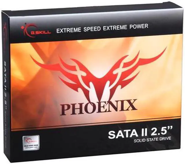 Main image of G.SKILL Phoenix Series 2.5" 60GB SATA II MLC Internal Solid State Drive (SSD) FM-25S2S-60GBP1