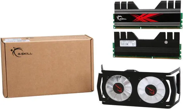 Alt view image 4 of 4 - G.SKILL Trident+ Turbulence II 8GB (2 x 4GB) DDR3 1600 (PC3 12800) Desktop Memory Model F3-12800CL7D-8GBTDD