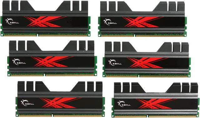 Alt view image 2 of 5 - G.SKILL Trident+ Turbulence II 24GB (6 x 4GB) DDR3 1600 (PC3 12800) Desktop Memory Model F3-12800CL7T2-24GBTDD