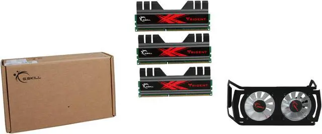 Alt view image 4 of 4 - G.SKILL Trident+ Turbulence II 12GB (3 x 4GB) DDR3 2000 (PC3 16000) Desktop Memory Model F3-16000CL8T-12GBTDD