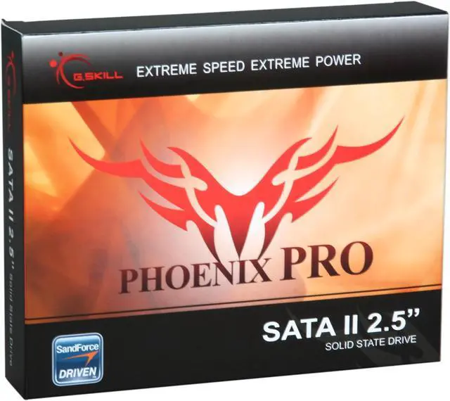 Main image of G.SKILL Phoenix Pro Series 2.5" 80GB SATA II MLC Internal Solid State Drive (SSD) FM-25S2S-80GBP2