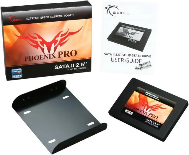 Alt view image 6 of 6 - G.SKILL Phoenix Pro Series 2.5" 80GB SATA II MLC Internal Solid State Drive (SSD) FM-25S2S-80GBP2