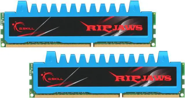 Main image of G.SKILL Ripjaws Series 8GB (2 x 4GB) DDR3 1600 (PC3 12800) Desktop Memory Model F3-12800CL8D-8GBRM