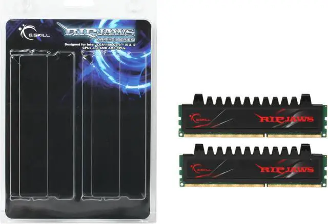 Alt view image 4 of 3 - G.SKILL Ripjaws Series 8GB (2 x 4GB) DDR3 1333 (PC3 10666) Desktop Memory Model F3-10666CL7D-8GBRH