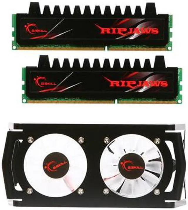 Main image of G.SKILL Ripjaws+ Turbulence II Series 4GB (2 x 2GB) DDR3 2000 (PC3 16000) Desktop Memory Model F3-16000CL9D-4GBRHD