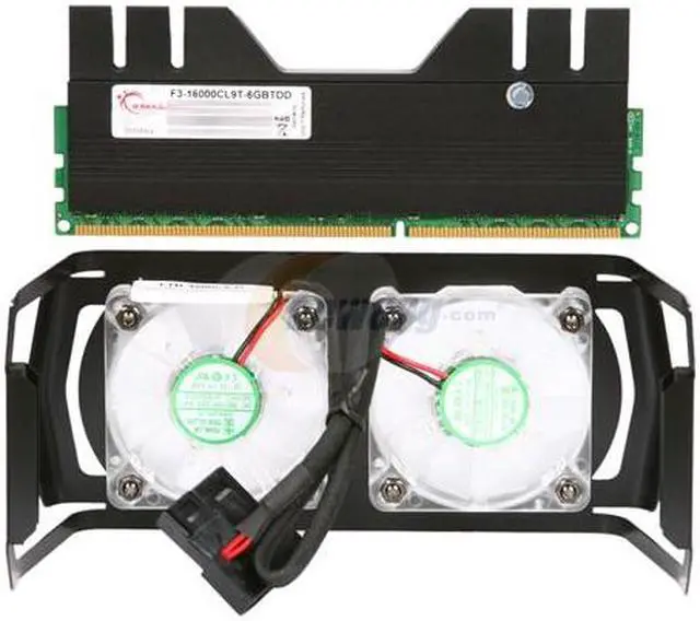 Alt view image 2 of 3 - G.SKILL Trident+ Turbulence II Series 6GB (3 x 2GB) DDR3 2000 (PC3 16000) Desktop Memory Model F3-16000CL9T-6GBTDD