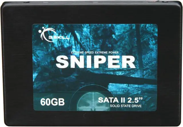 Alt view image 3 of 6 - G.SKILL Sniper Gaming Series 2.5" 60GB SATA II MLC Internal Solid State Drive (SSD) FM-25S2S-60GBSR