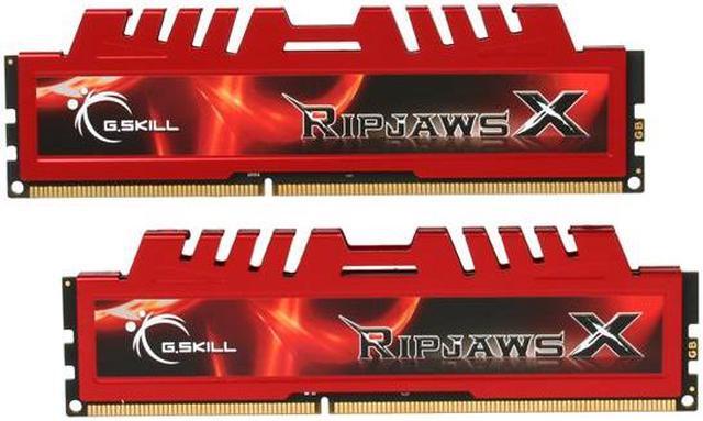 Main image of G.SKILL Ripjaws X Series 8GB (2 x 4GB) DDR3 1333 (PC3 10666) Desktop Memory Model F3-10666CL9D-8GBXL