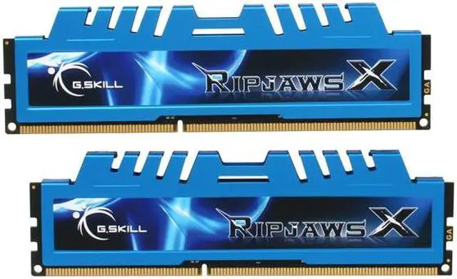 Main image of G.SKILL Ripjaws X Series 4GB (2 x 2GB) DDR3 1600 (PC3 12800) Desktop Memory Model F3-12800CL7D-4GBXM