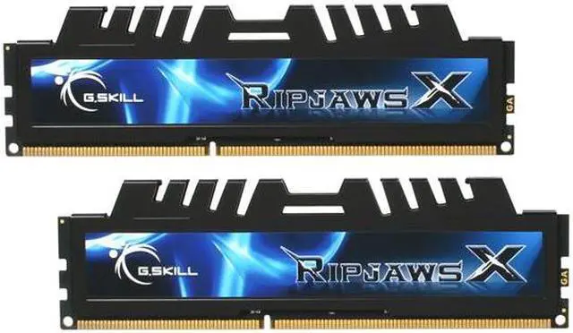 Main image of G.SKILL Ripjaws X Series 8GB (2 x 4GB) DDR3 1600 (PC3 12800) Desktop Memory Model F3-12800CL7D-8GBXH
