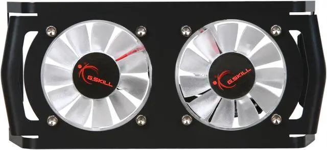 Alt view image 5 of 8 - G.SKILL Ripjaws X + Turbulence II Series 4GB (2 x 2GB) DDR3 2200 (PC3 17600) Desktop Memory Model F3-17600CL9D-4GBXLD