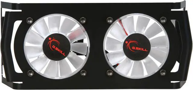 Alt view image 5 of 8 - G.SKILL Ripjaws X + Turbulence II Series 8GB (2 x 4GB) DDR3 2200 (PC3 17600) Desktop Memory Model F3-17600CL9D-8GBXLD