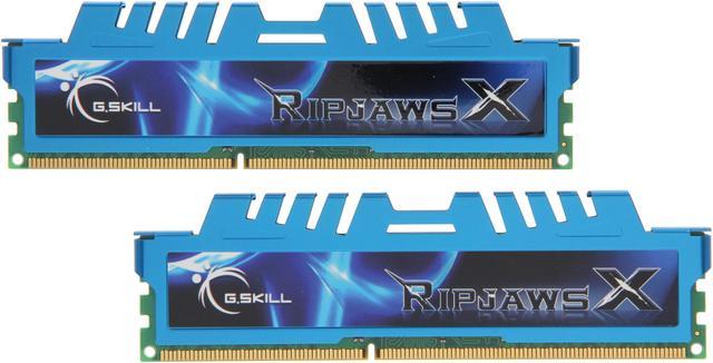 G.SKILL Ripjaws X Series 4GB (2 x 2GB) DDR3 1333 (PC3 10666) Desktop Memory  Model F3-10666CL8D-4GBXM 