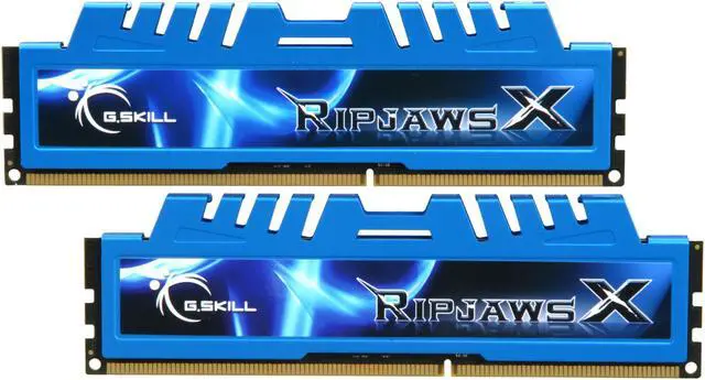 Main image of G.SKILL Ripjaws X Series 8GB (2 x 4GB) DDR3 1600 (PC3 12800) Desktop Memory Model F3-12800CL8D-8GBXM