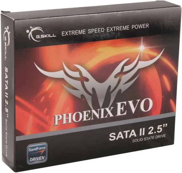 Main image of G.SKILL PHOENIX EVO 2.5" 115GB SATA II Internal Solid State Drive (SSD) FM-25S2-115GBPE