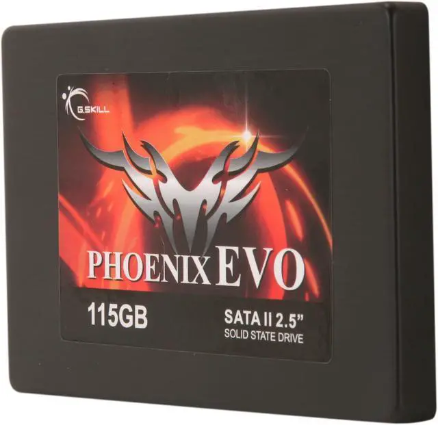Alt view image 2 of 6 - G.SKILL PHOENIX EVO 2.5" 115GB SATA II Internal Solid State Drive (SSD) FM-25S2-115GBPE