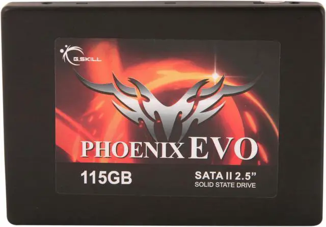 Alt view image 3 of 6 - G.SKILL PHOENIX EVO 2.5" 115GB SATA II Internal Solid State Drive (SSD) FM-25S2-115GBPE