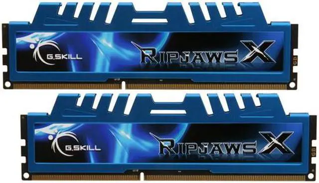 Main image of G.SKILL Ripjaws X Series 8GB (2 x 4GB) DDR3L 1600 (PC3L 12800) Low Voltage Desktop Memory Model F3-12800CL9D-8GBXM