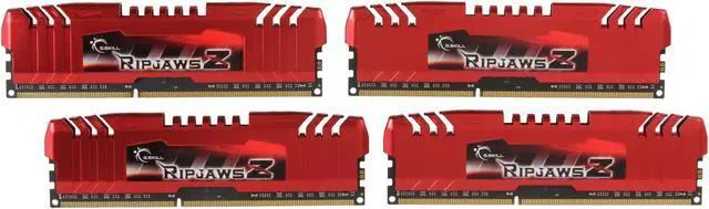 Main image of G.SKILL Ripjaws Z Series 16GB (4 x 4GB) DDR3 2133 (PC3 17000) Desktop Memory Model F3-17000CL11Q-16GBZL